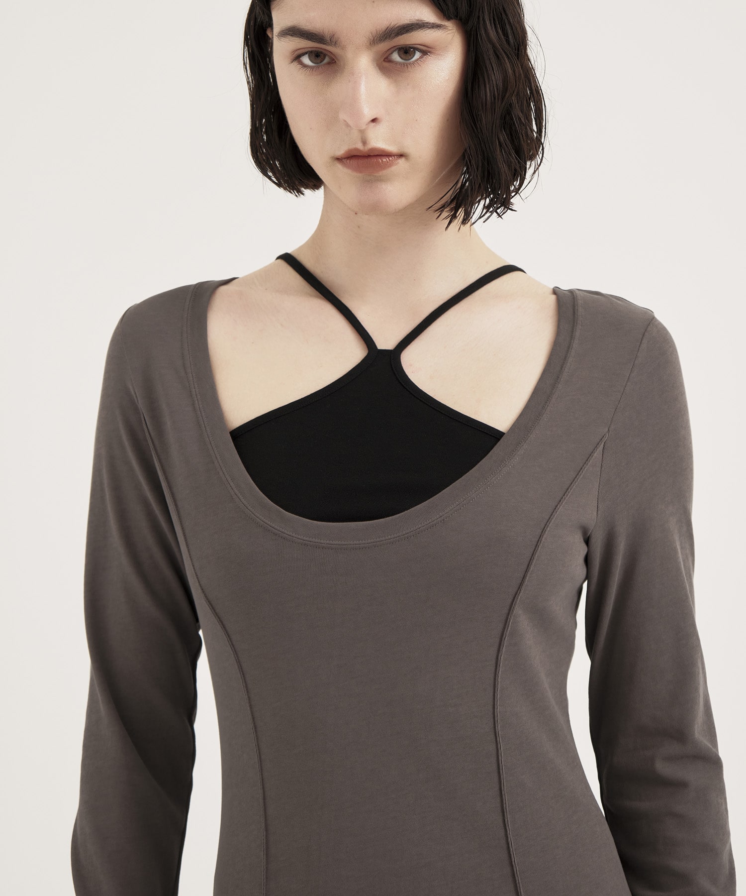 Layered Cut One-Piece