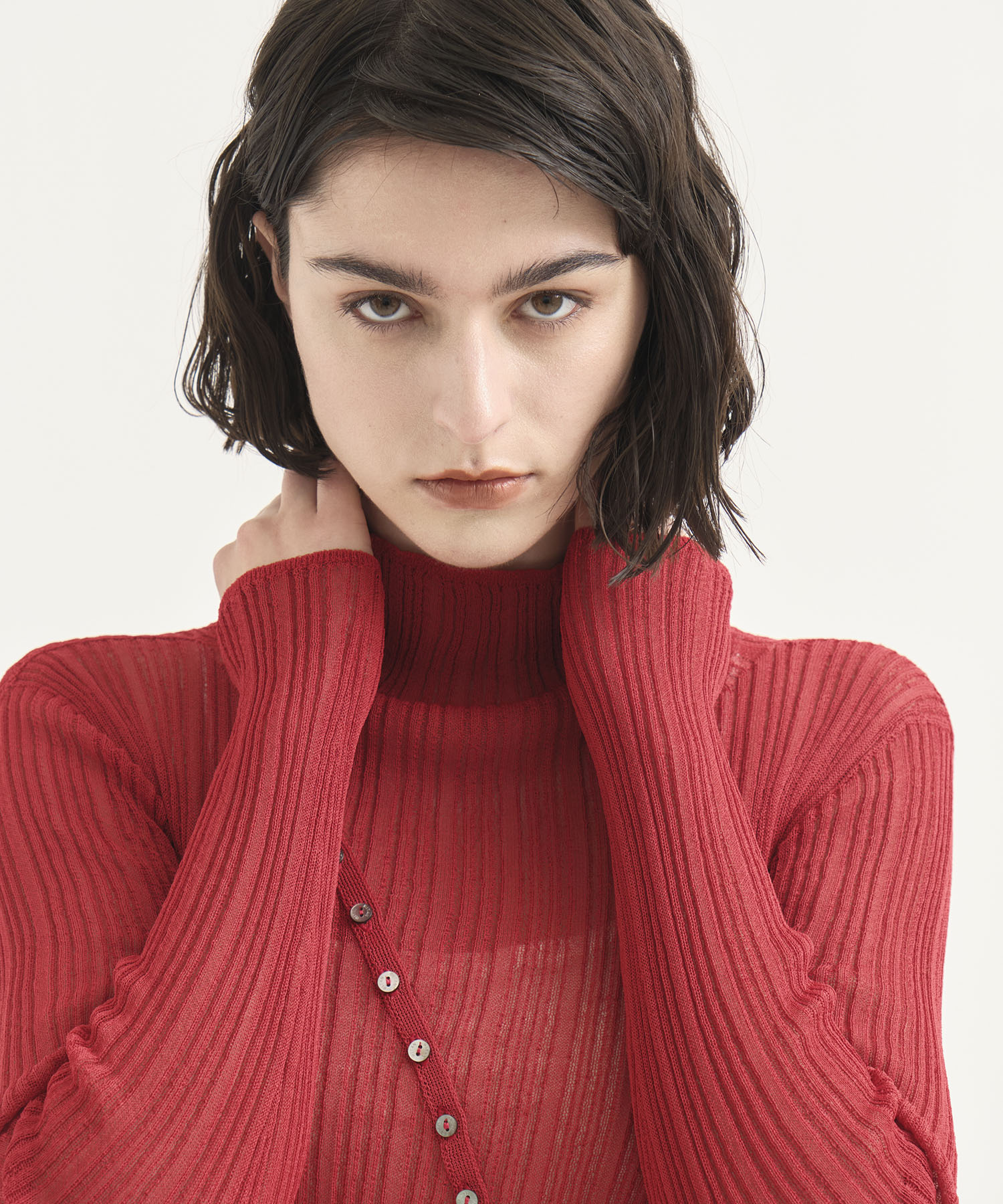 Sheer Rib Knit