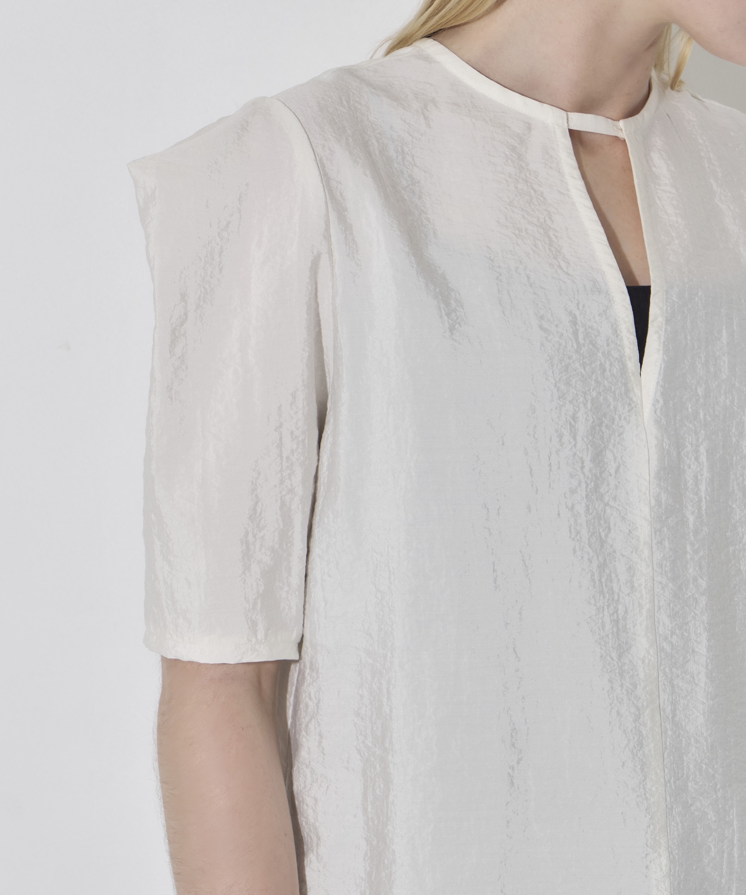 2Way Silk Half Blouse