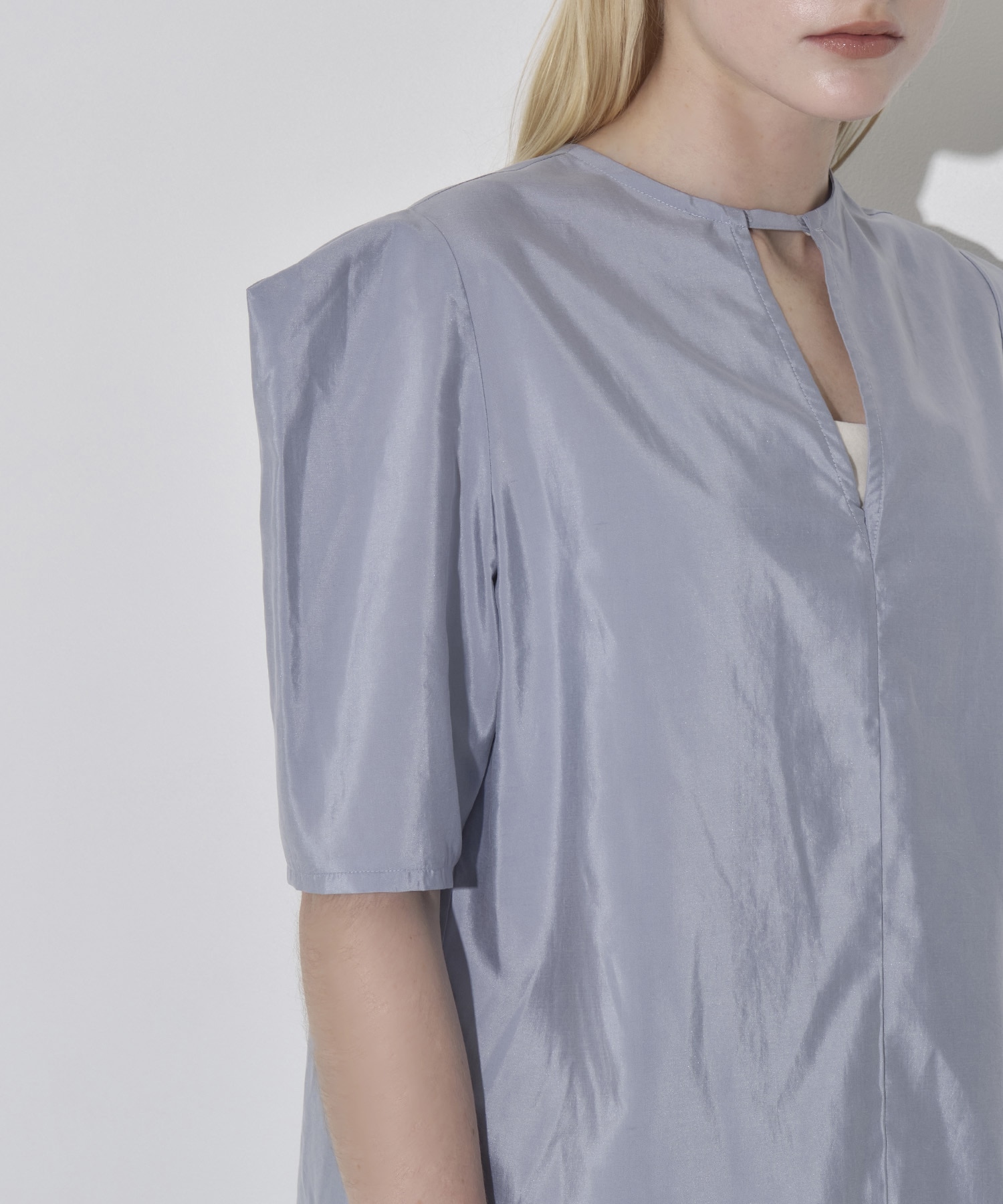 2Way Silk Half Blouse