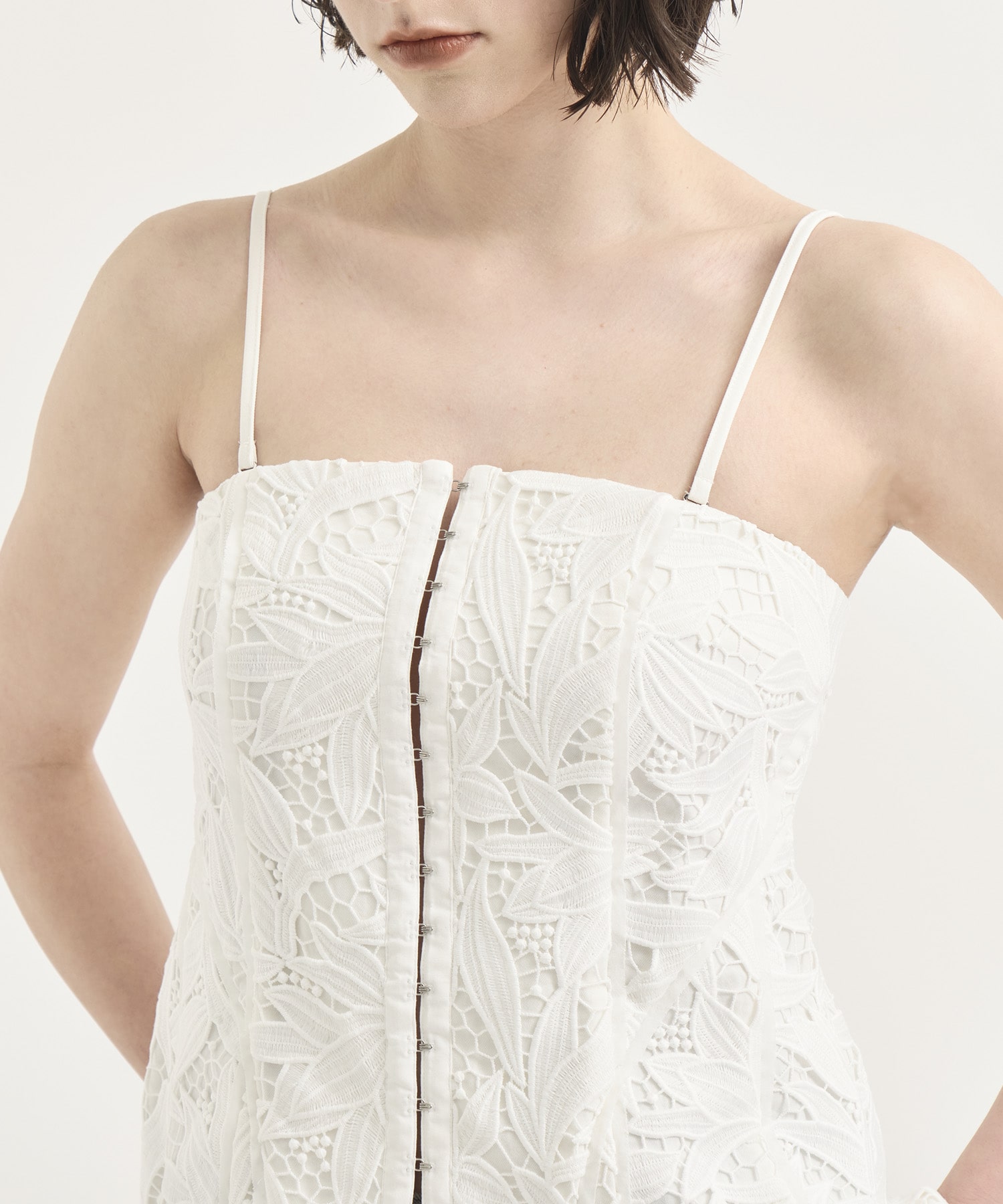 Luminous Lace Bustier