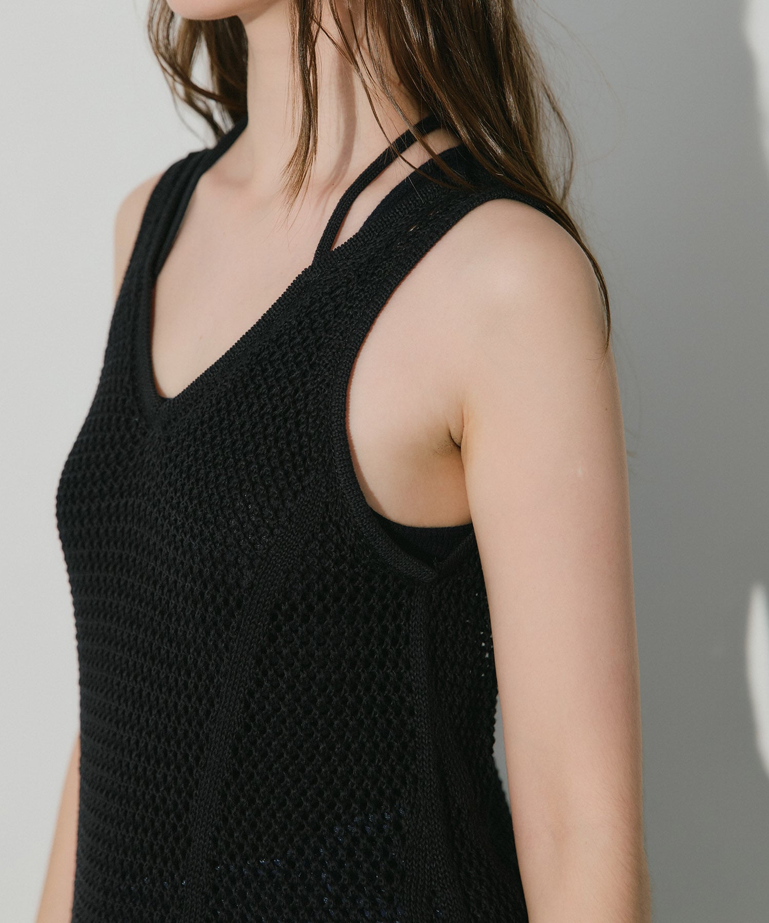 Mesh Knit Onepiece