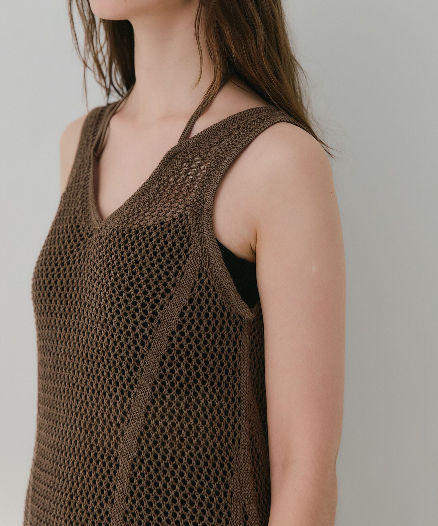 Mesh Knit Onepiece