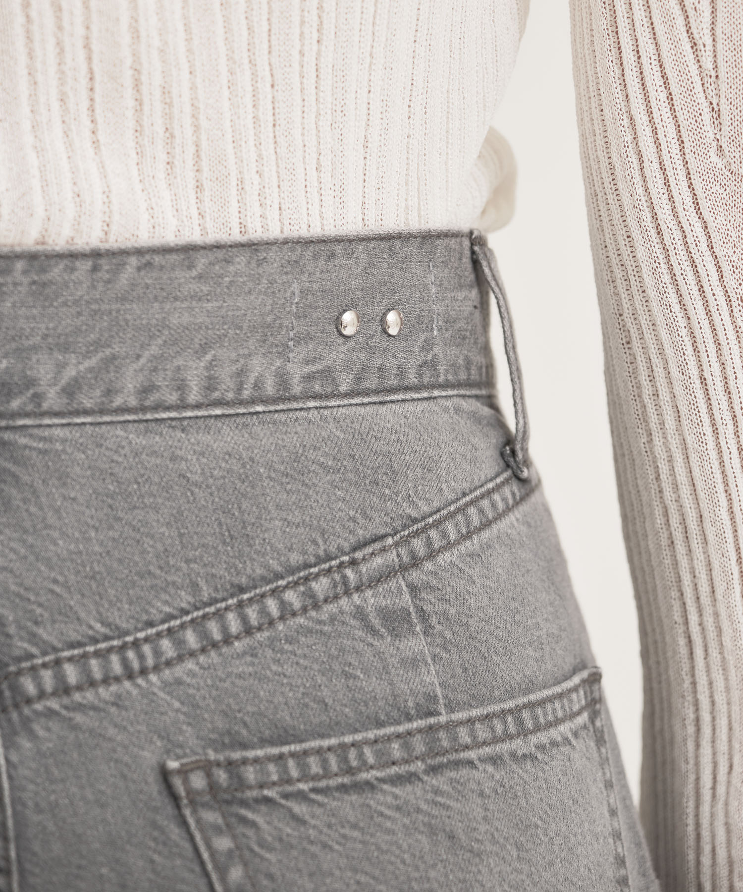 Tencel Curve Denim Pants
