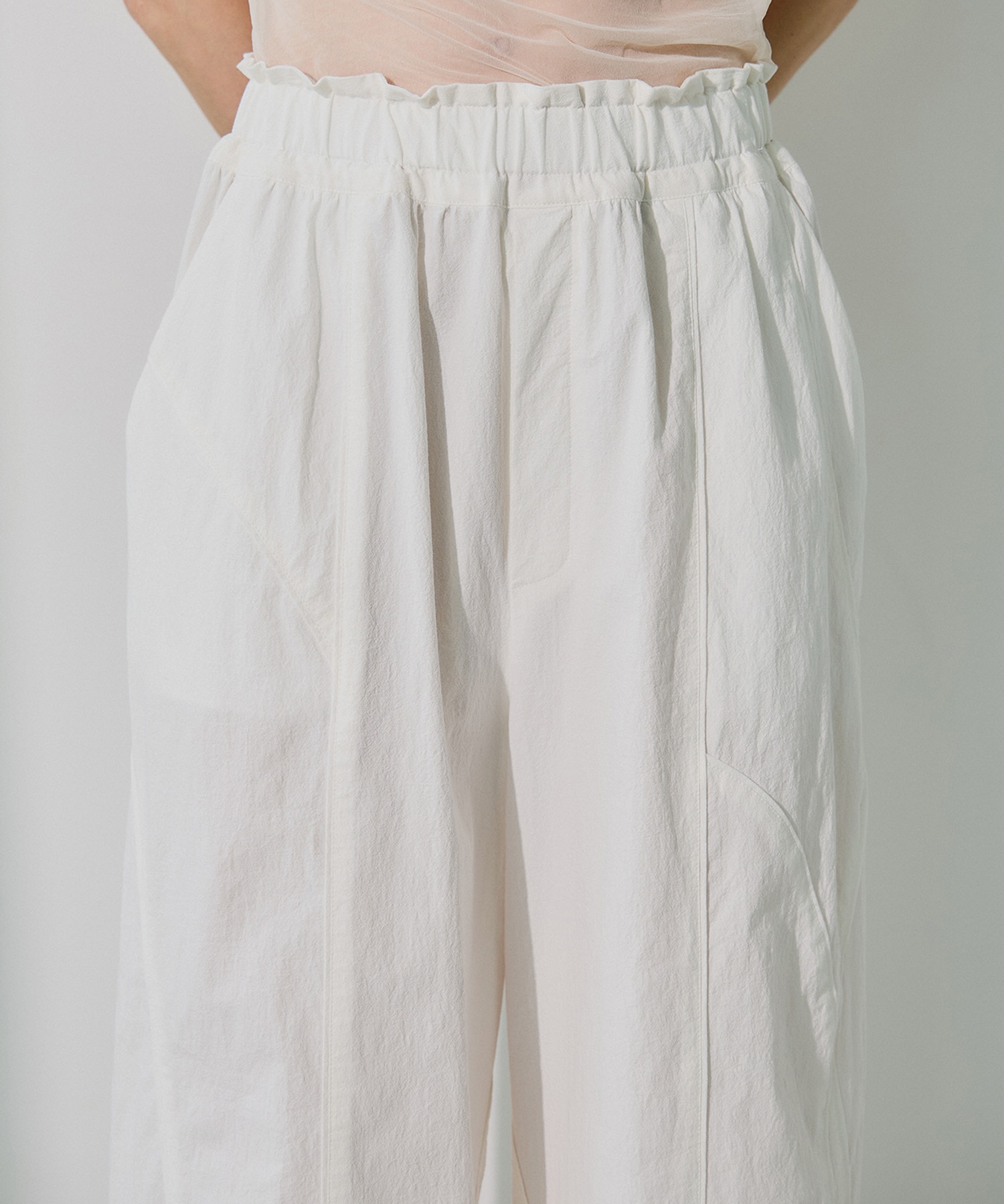 Cotton Volume Pants