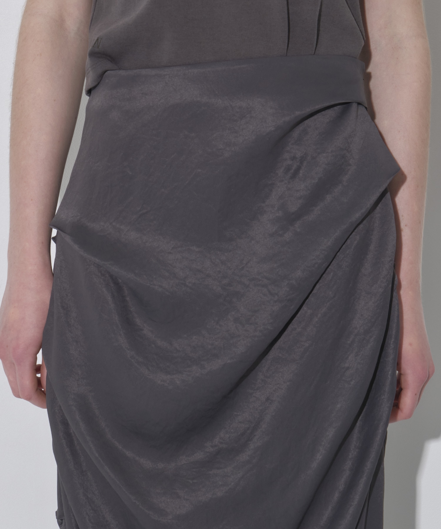 Satin Tack Skirt
