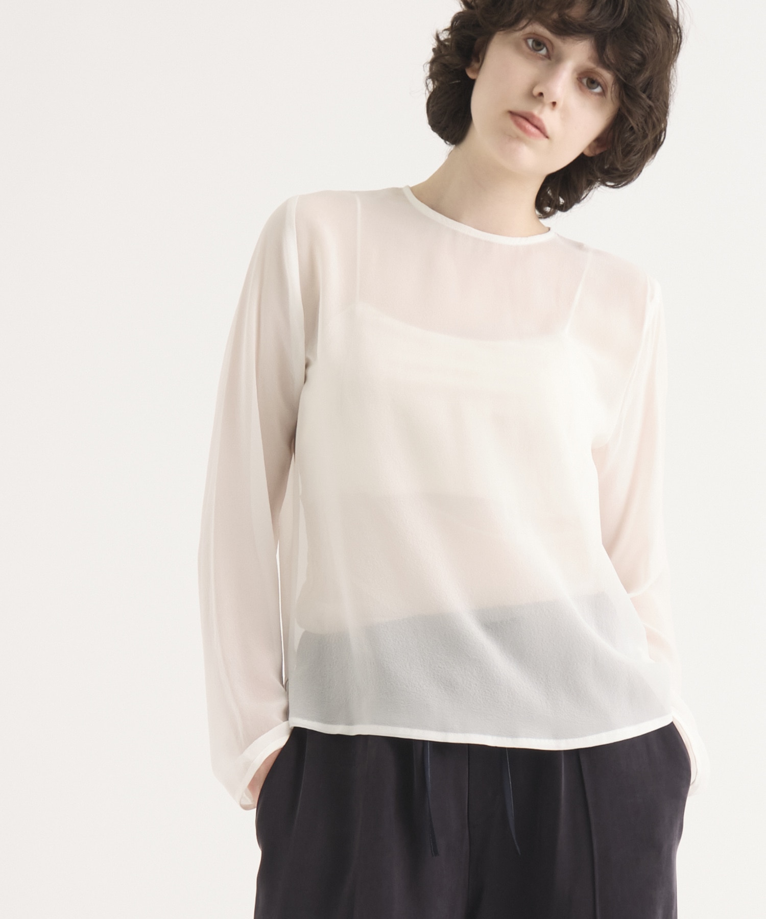 Silk T-Blouse
