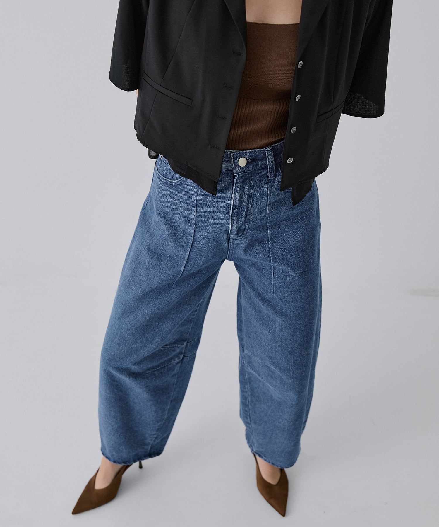 Curve Denim Pants