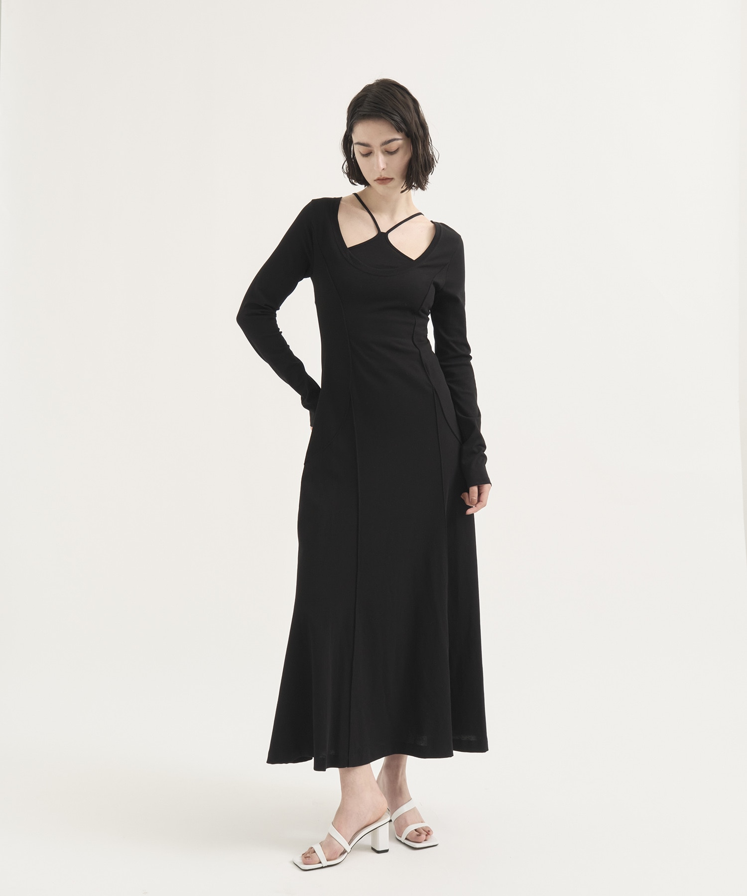 Layered Cut One-Piece