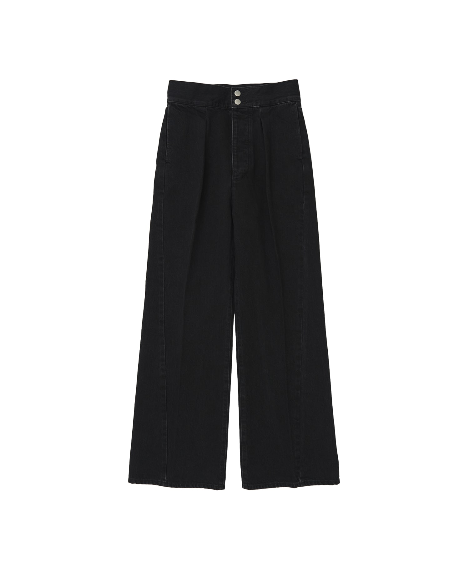 High Waist  Tack Denim