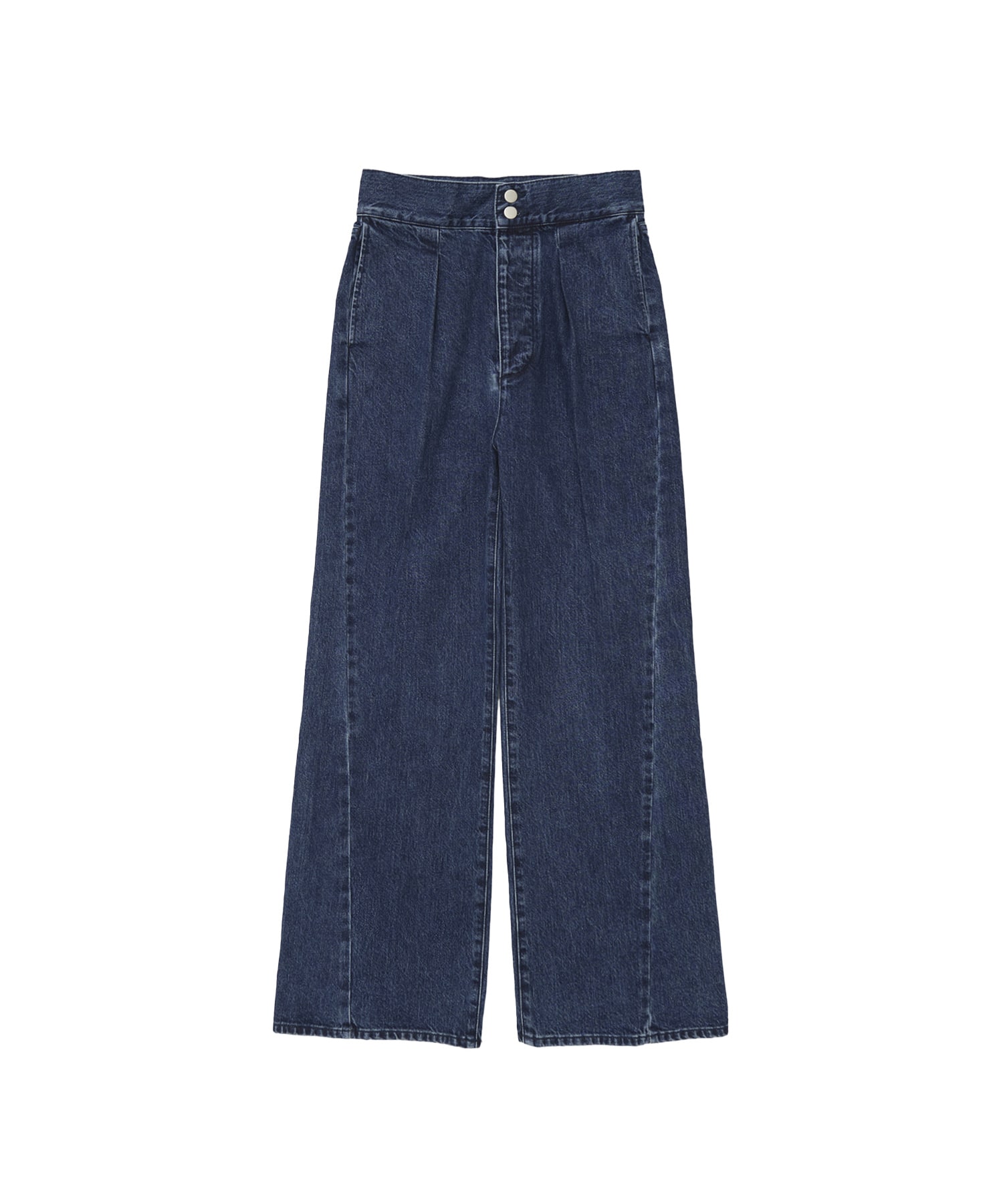 High Waist  Tack Denim
