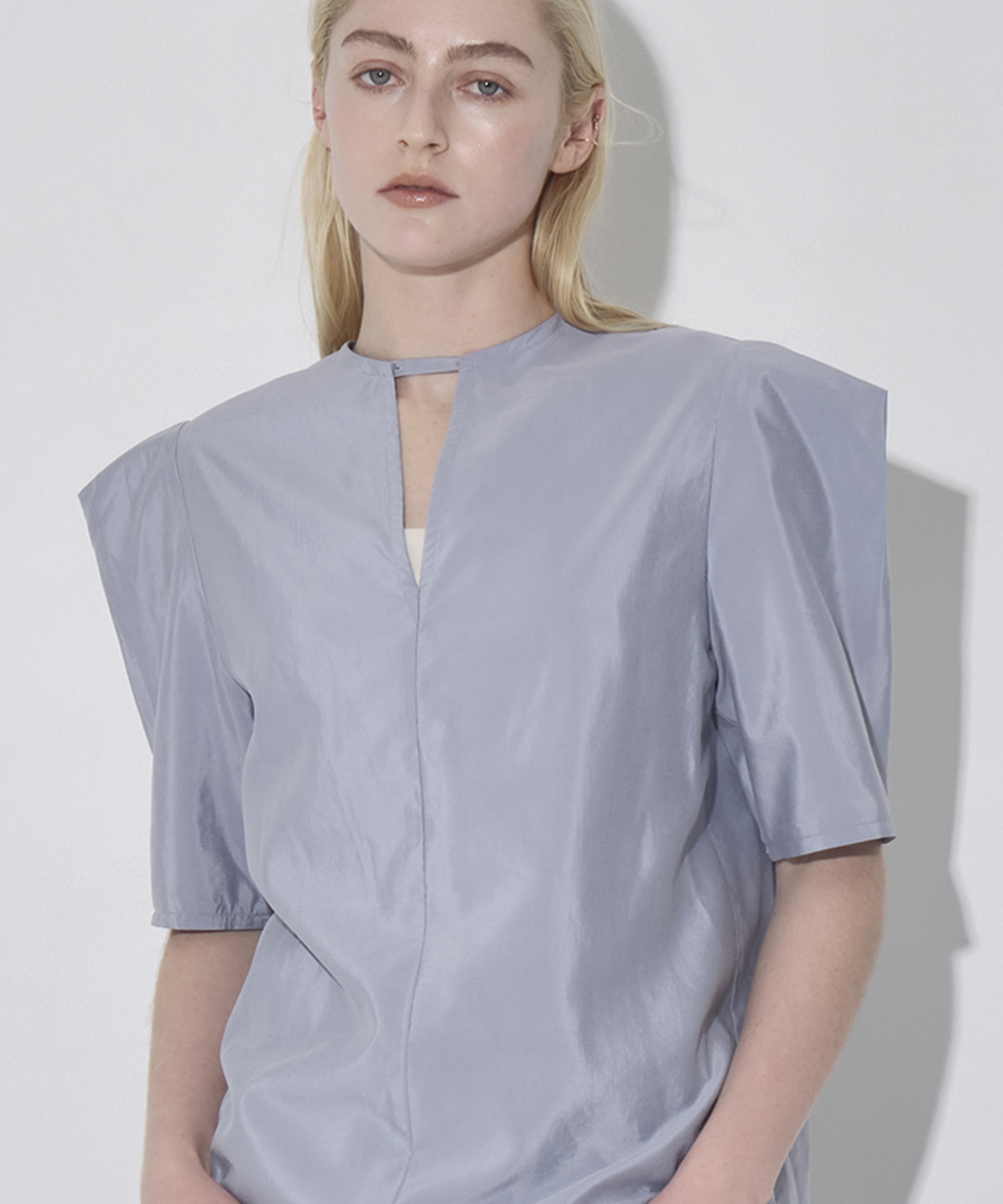 2Way Silk Half Blouse