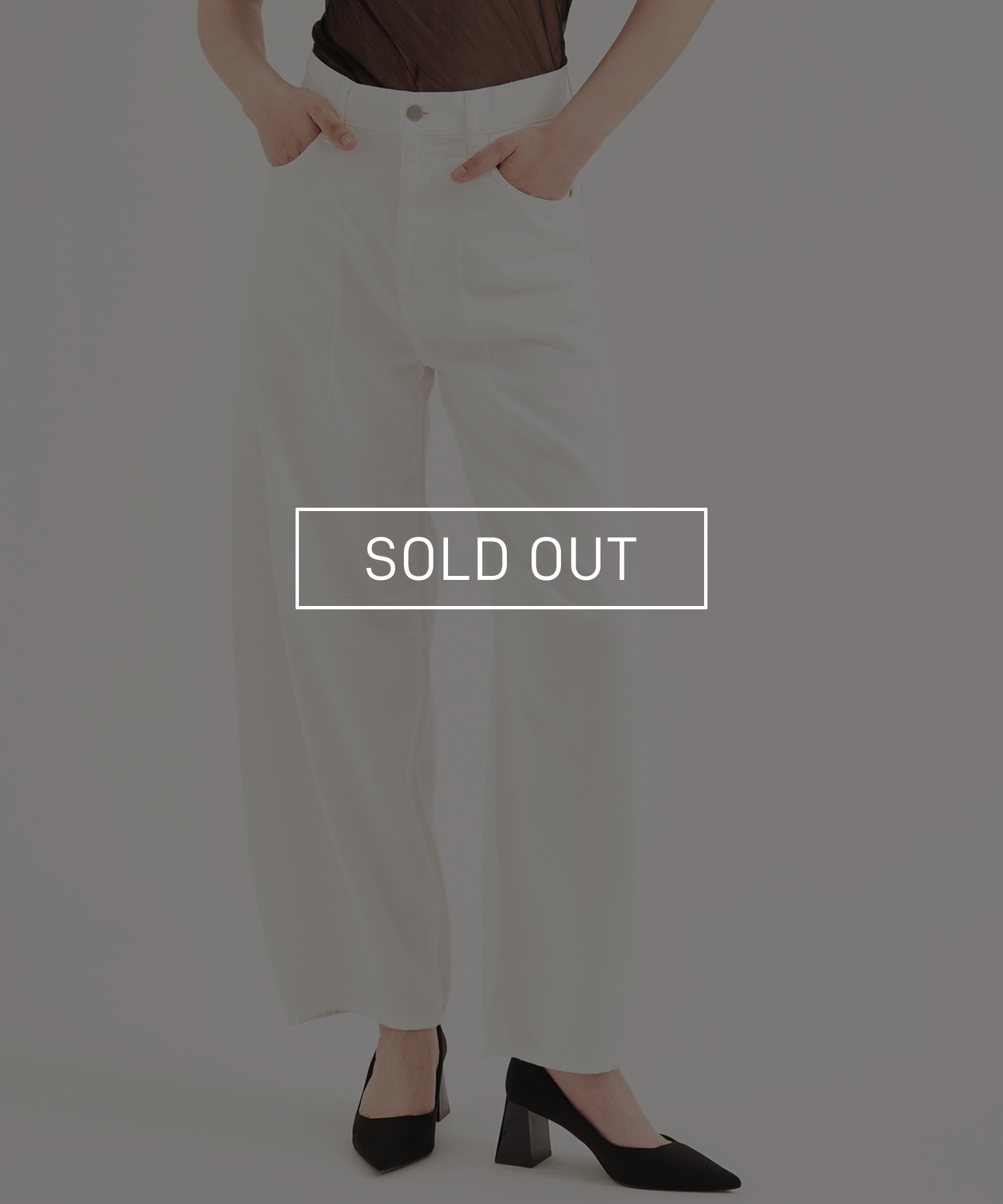 Tencel Curve Denim Pants