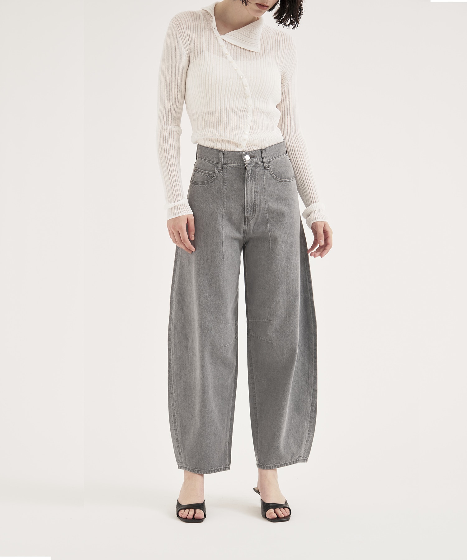 Tencel Curve Denim Pants