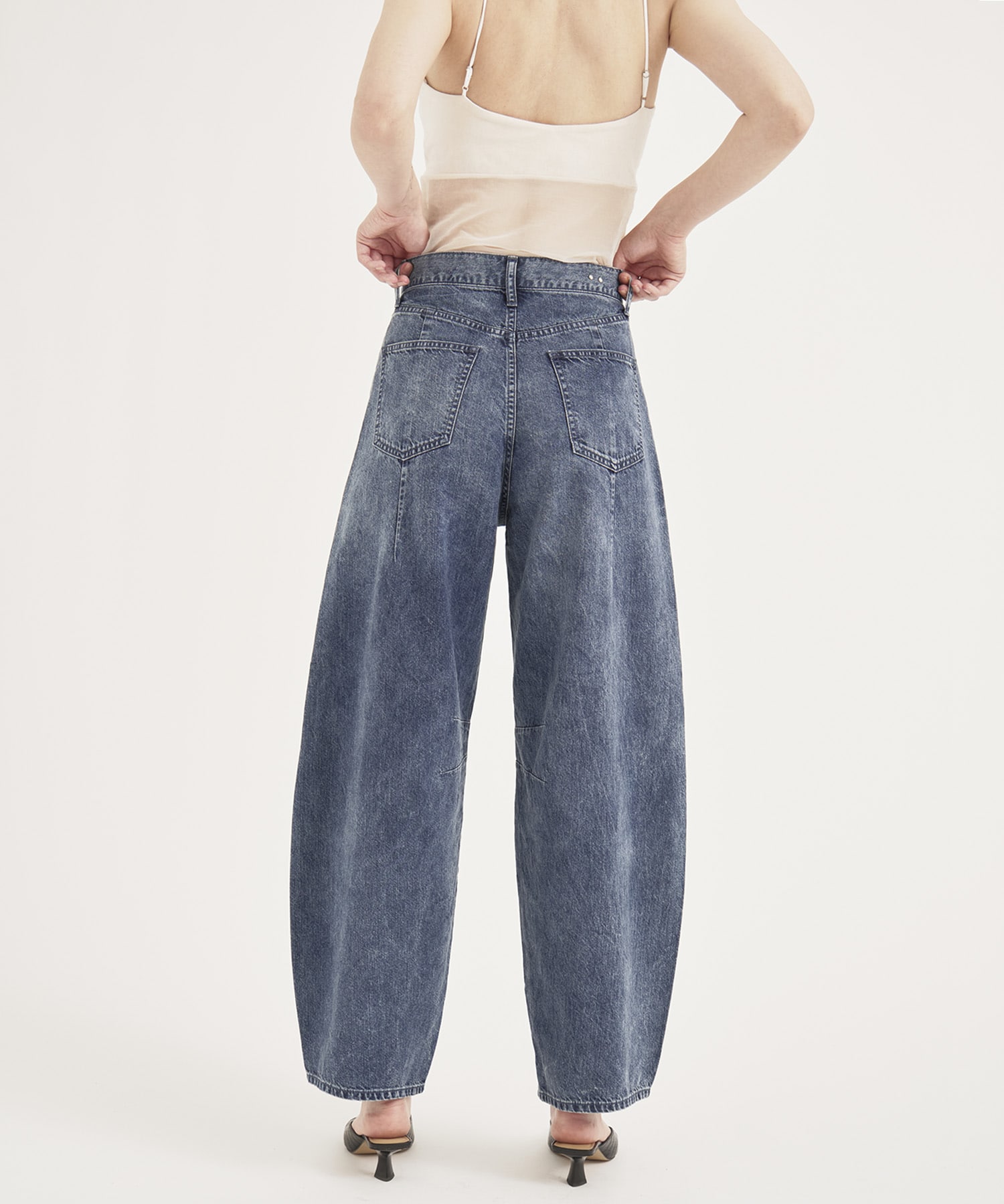 Tencel Curve Denim Pants