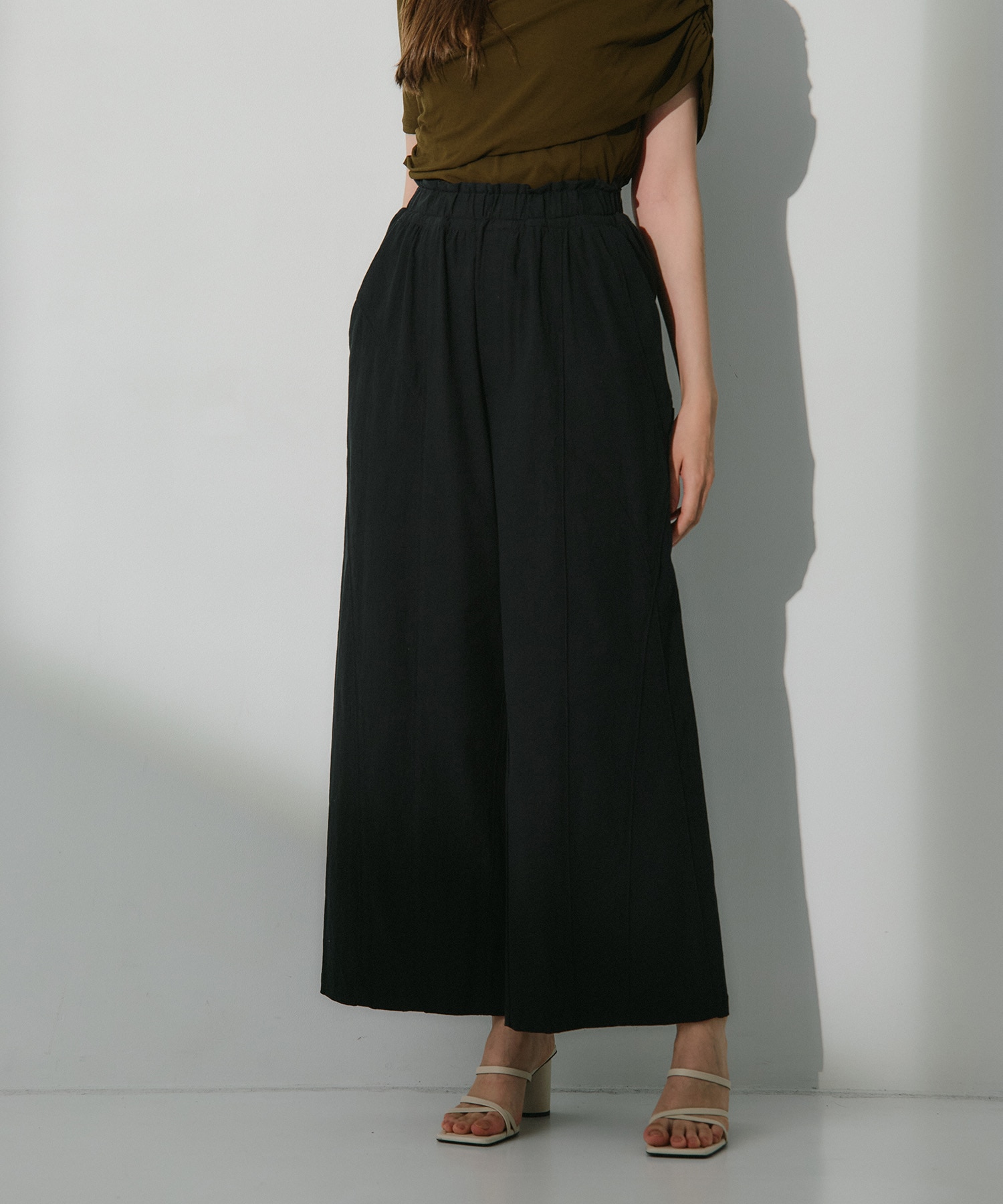 Cotton Volume Pants