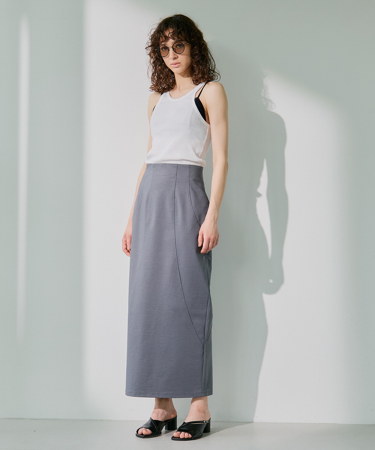 Switching Tight Skirt