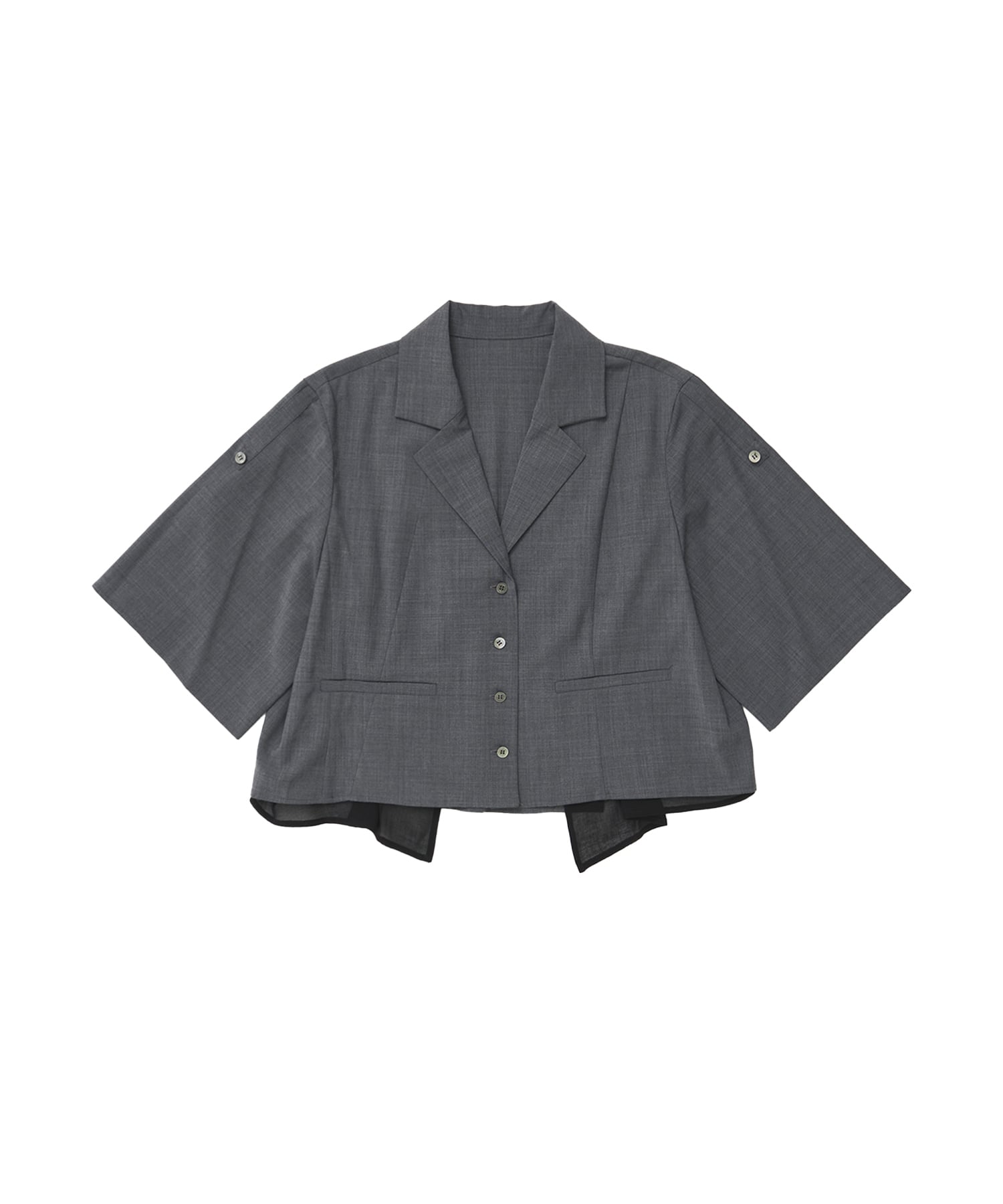 Open Collar Short  Shirts