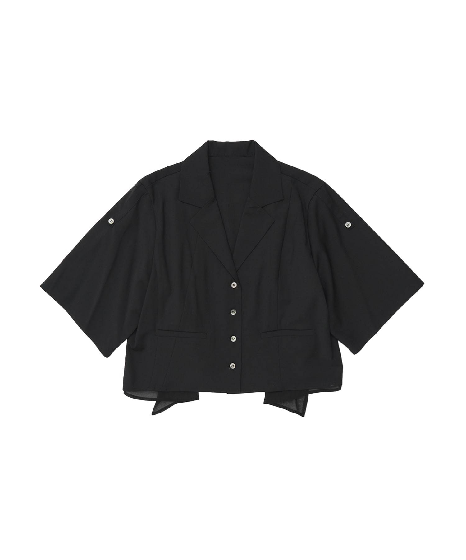 Open Collar Short  Shirts