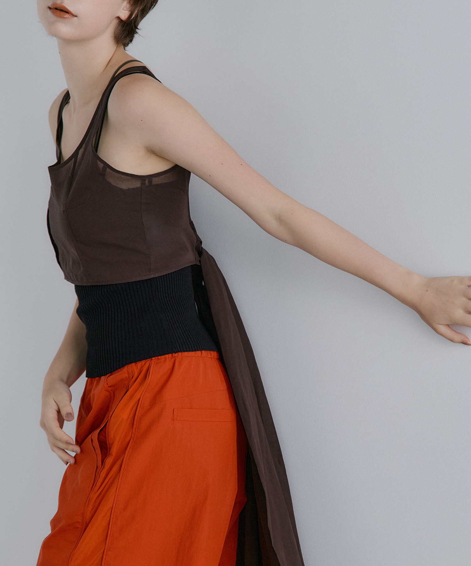 nakes Cotton Organdy Bustier